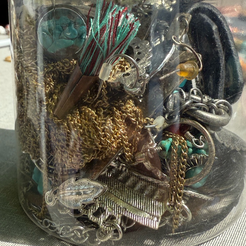 Eclectic Mystery Jewelry Jar
